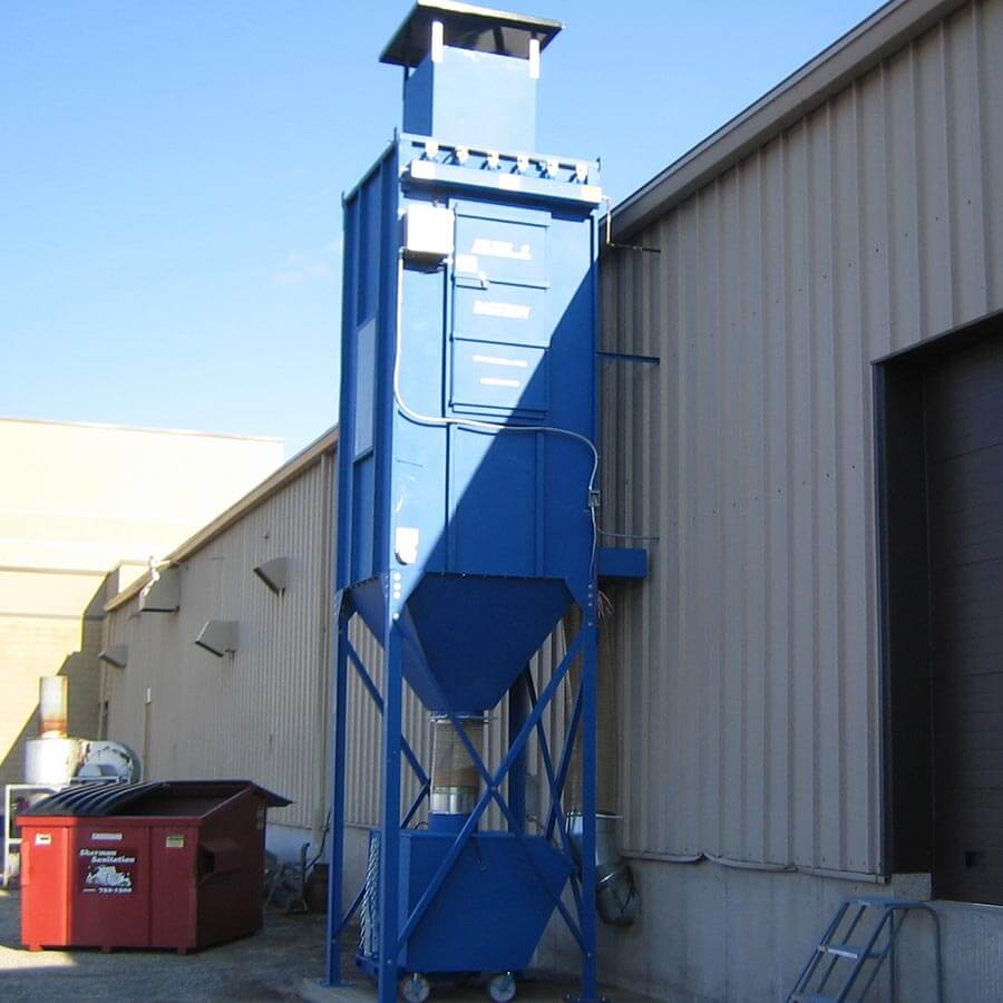 Multi-filter dust collector unit